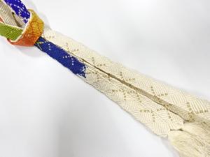 正絹　手組帯締め